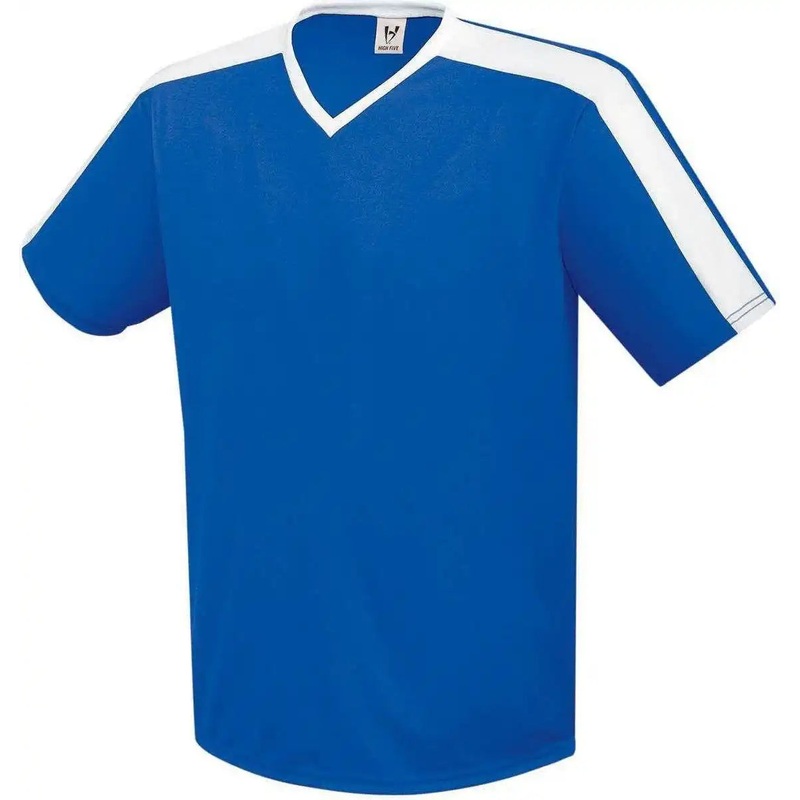 High Five 322731 Genesis Jersey Youth  – Royal White