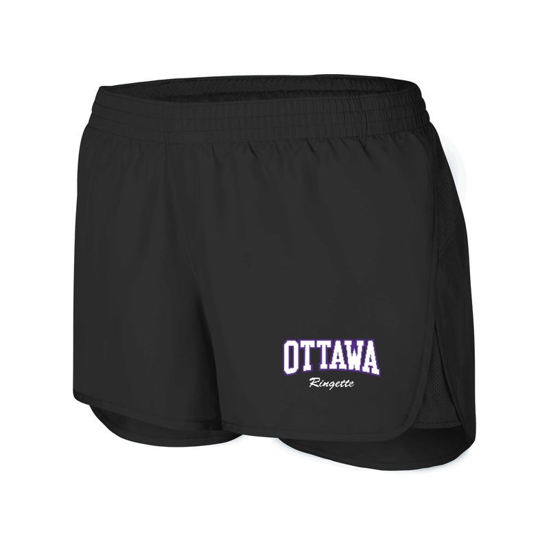 CORA LADIES WAYFARER SHORTS WITH PRESS ON LOGO