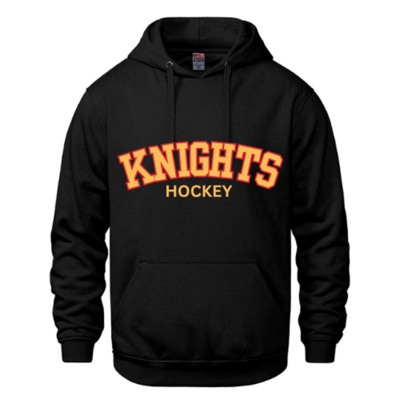 GOLDEN KNIGHTS VAULT HOODIE WITH FULL FRONT APPLIQU