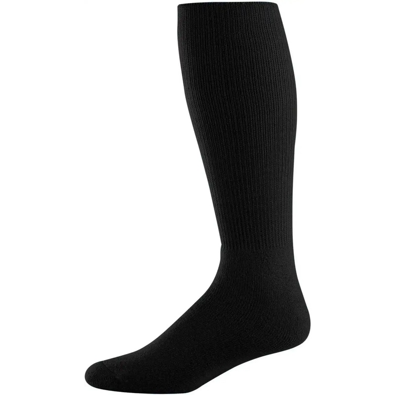 High Five 328030 Athletic Knee High Sock – Black