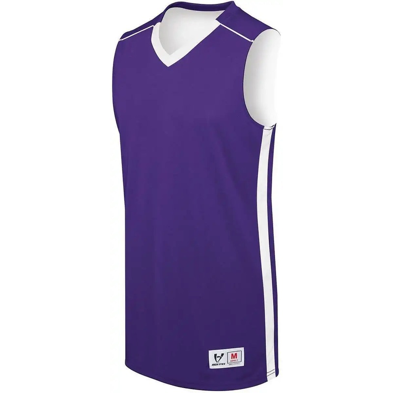 High Five 332401 Youth Competition Jersey  – Purple White