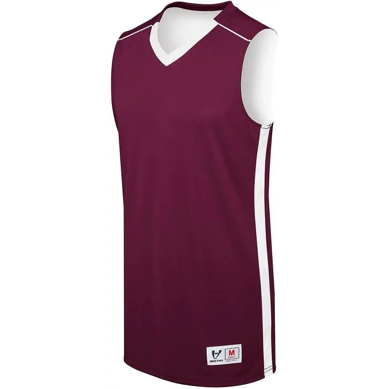High Five 332402 Womens Competition Jersey  – Maroon White
