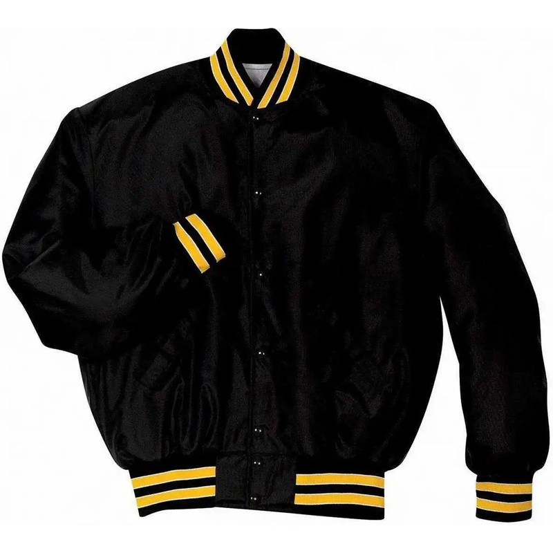 Holloway 229140 Heritage Jacket – Black Light Gold White
