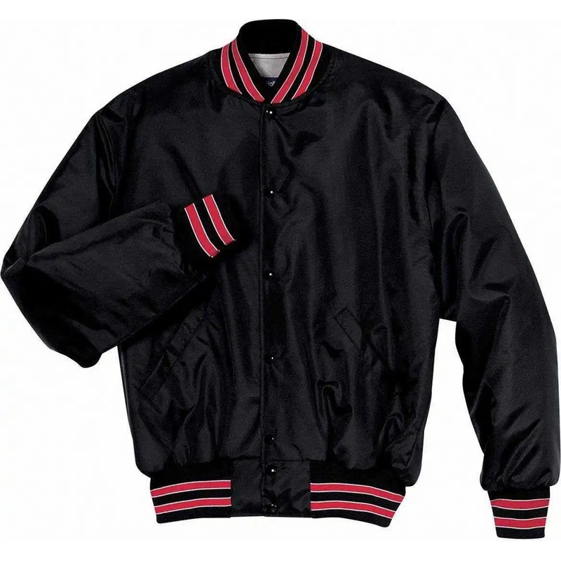 Holloway 229140 Heritage Jacket – Black Scarlet White
