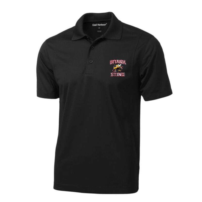 OTTAWA STING HOCKEY EAGLE POLO SHIRT ADULT
