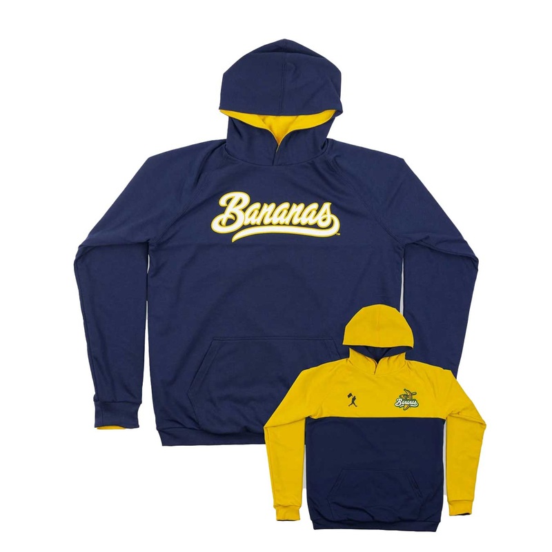 Baseballism Double Play Reversible Savannah Bananas Hoodie