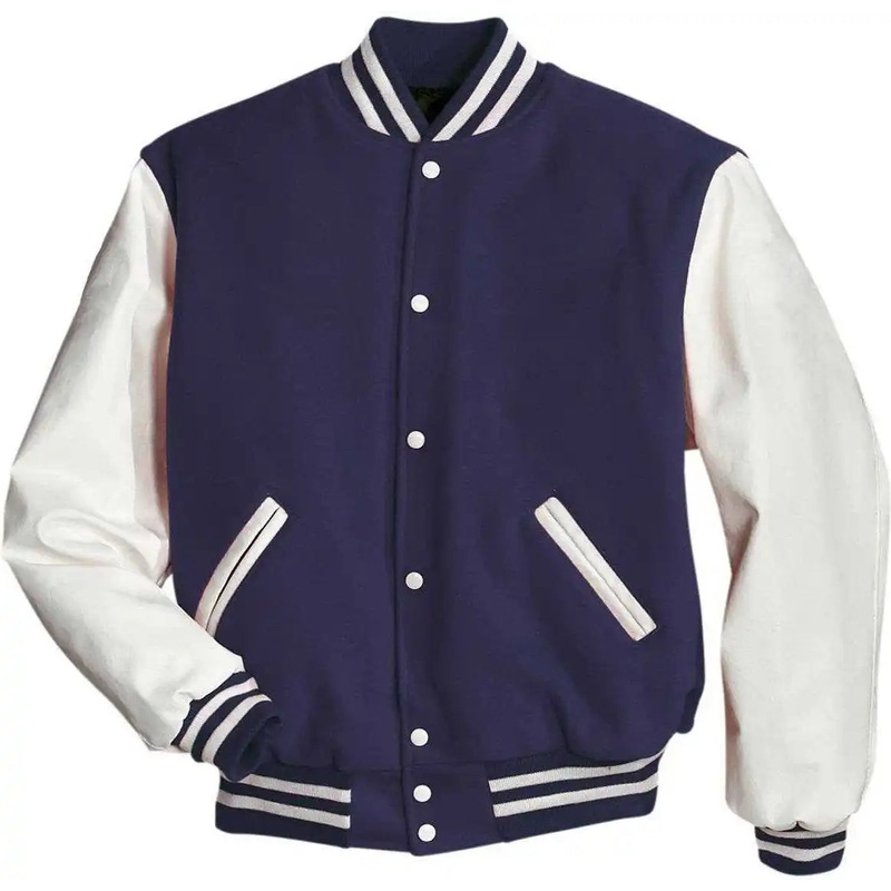 Holloway 224181 Award (Wool, Vinyl Sleeves) – Dark Navy White