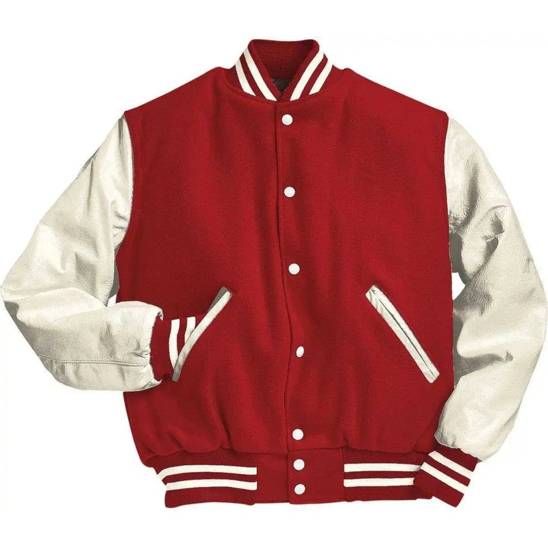 Holloway 224181 Award (Wool, Vinyl Sleeves) – Scarlet White
