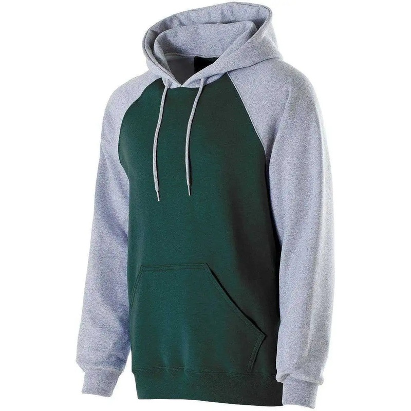 Holloway 229279 Youth Banner Hoodie – Dark Green Athletic Heather