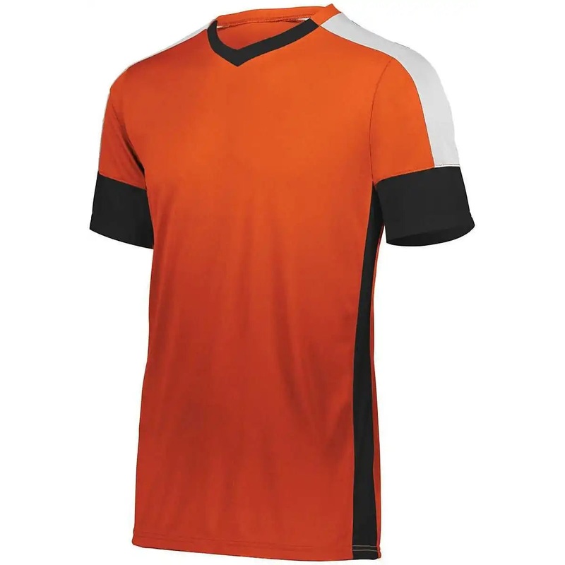 High Five 322930 Wembley Soccer Jersey – Orange Black White