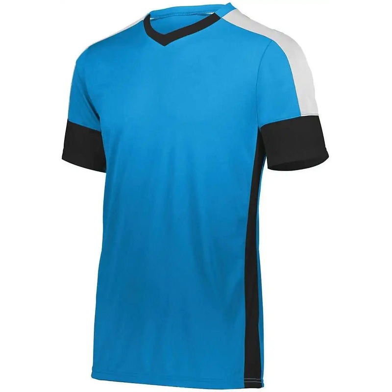 High Five 322930 Wembley Soccer Jersey – Power Blue Black White