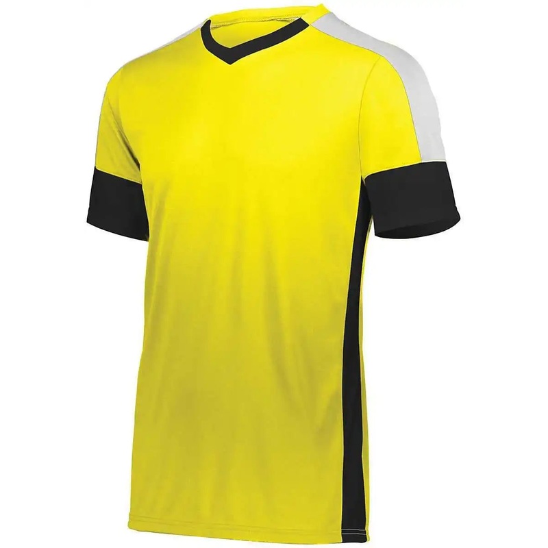 High Five 322930 Wembley Soccer Jersey – Power Yellow Black White