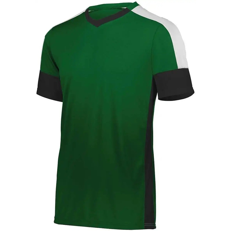 High Five 322931 Youth Wembley Soccer Jersey – Forest Black White