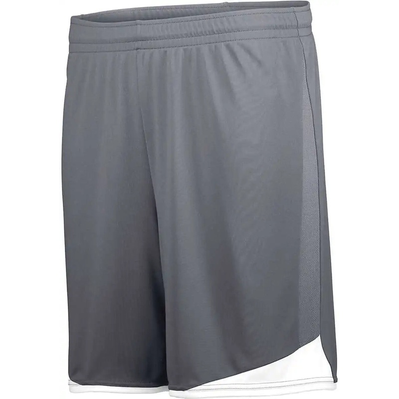 High Five 325441 Youth Stamford Soccer Shorts – Graphite White