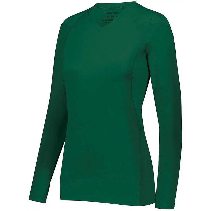 High Five 342212 Ladies Truhit Long Sleeve Jersey – Forest