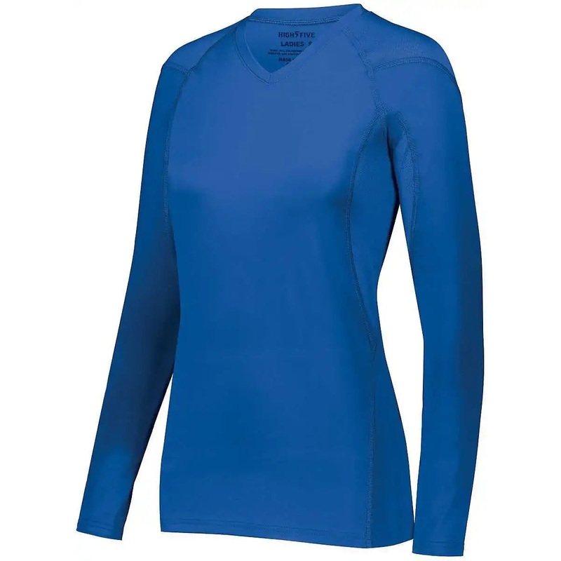 High Five 342212 Ladies Truhit Long Sleeve Jersey – Royal