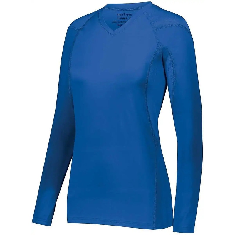 High Five 342213 Girls Truhit Long Sleeve Jersey – Royal