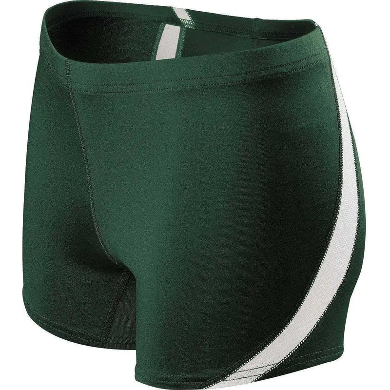 Holloway 221345 Ladies Breakline Short – Forest White