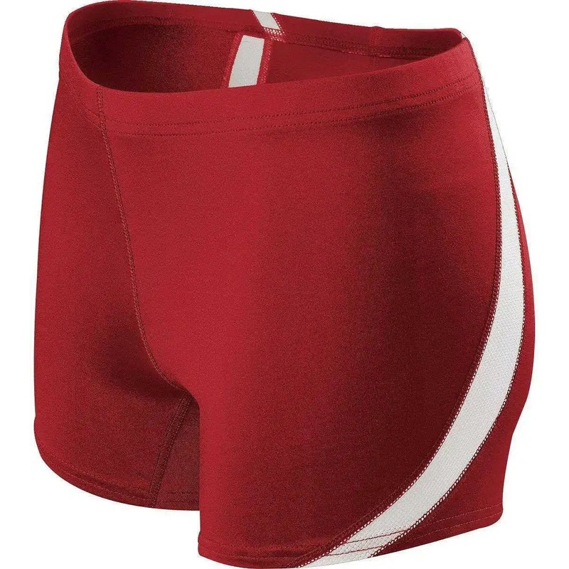 Holloway 221345 Ladies Breakline Short – Scarlet White