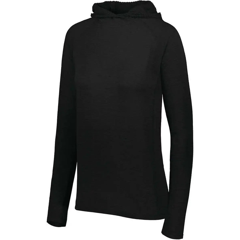 Holloway 222753 Ladies 3D Regulate Lightweight Pullover – Black