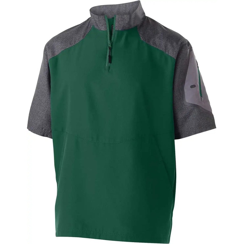Holloway 229545 Raider Pullover Short Sleeve – Carbon Print Forest