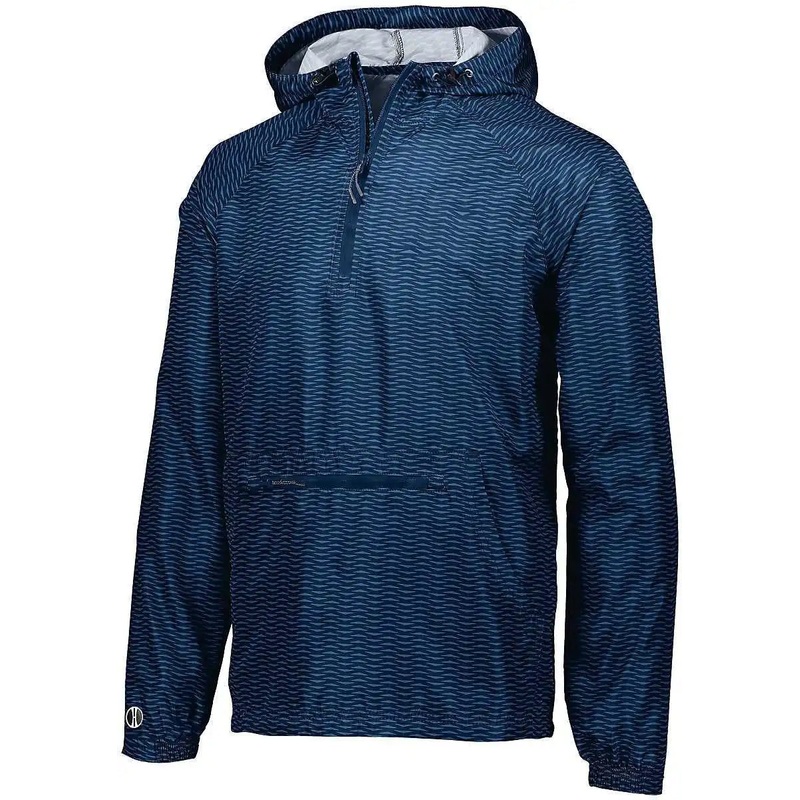 Holloway 229654 Youth Range Packable Pullover – Navy