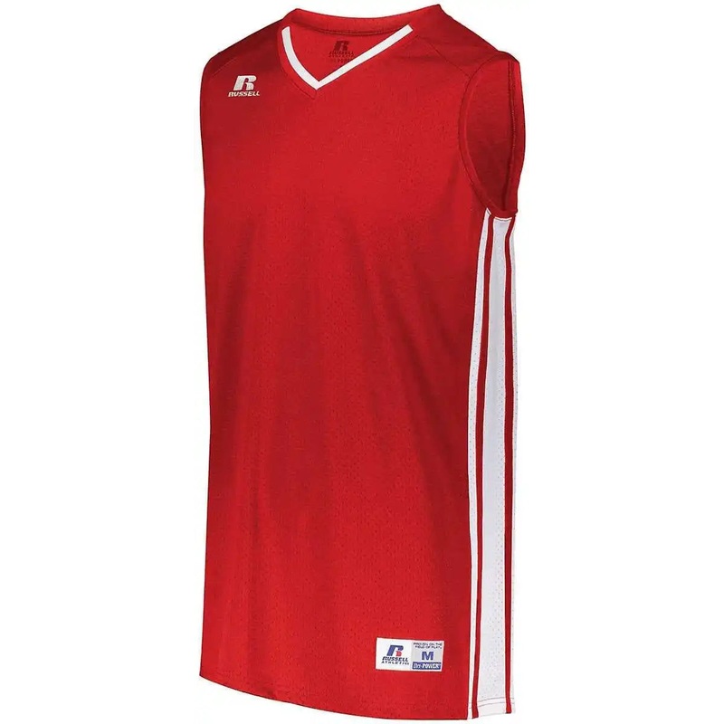 Russell 4B1VTM Legacy Basketball Jersey – True Red White