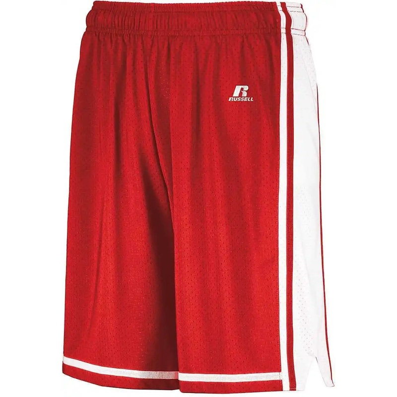 Russell 4B2VTB Youth Legacy Basketball Shorts – True Red White