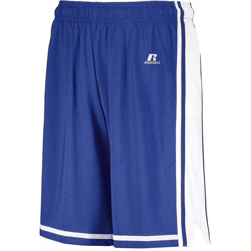 Russell 4B2VTM Legacy Basketball Shorts – Royal White