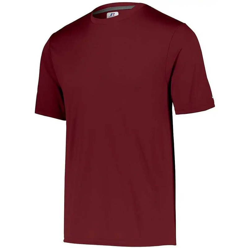 Russell 629X2B Youth Dri-Power Core Performance Tee – Cardinal