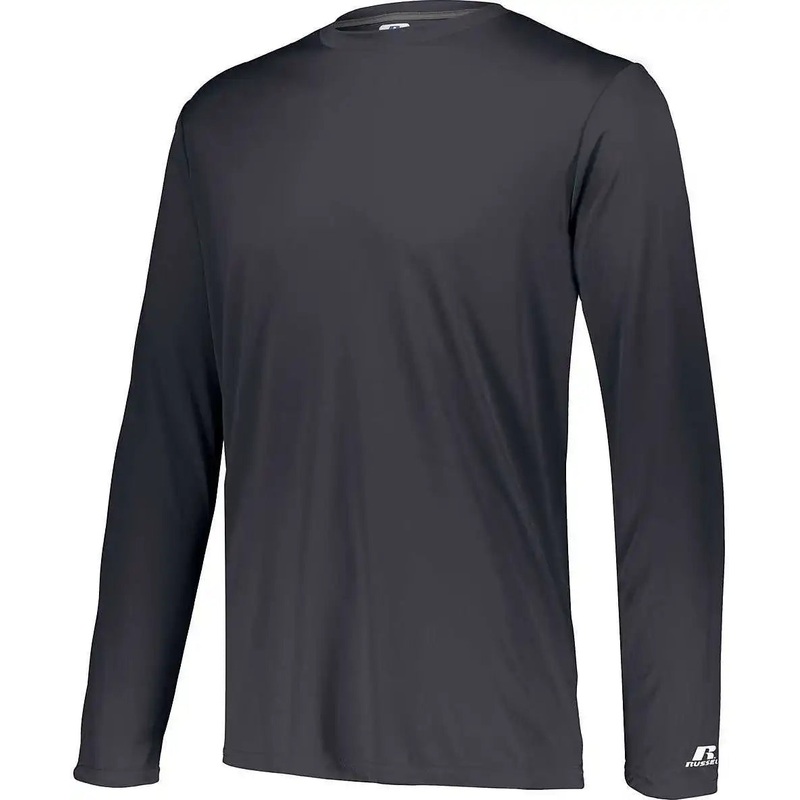 Russell 631X2M Dri-Power Core Performance Long Sleeve Tee – Stealth