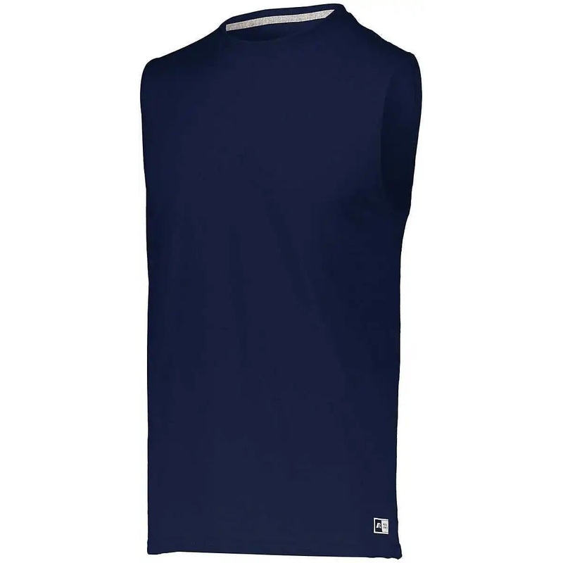 Russell 64MTTM Essential Muscle Tee – Navy