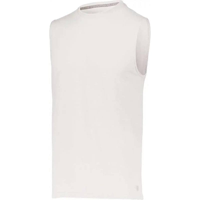 Russell 64MTTM Essential Muscle Tee – White