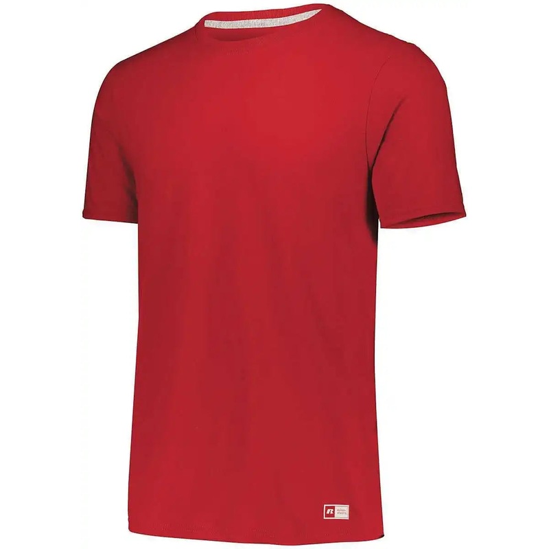 Russell 64STTB Youth Essential Tee – True Red