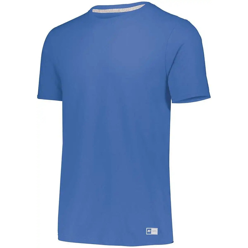 Russell 64STTM Essential Tee – Collegiate Blue