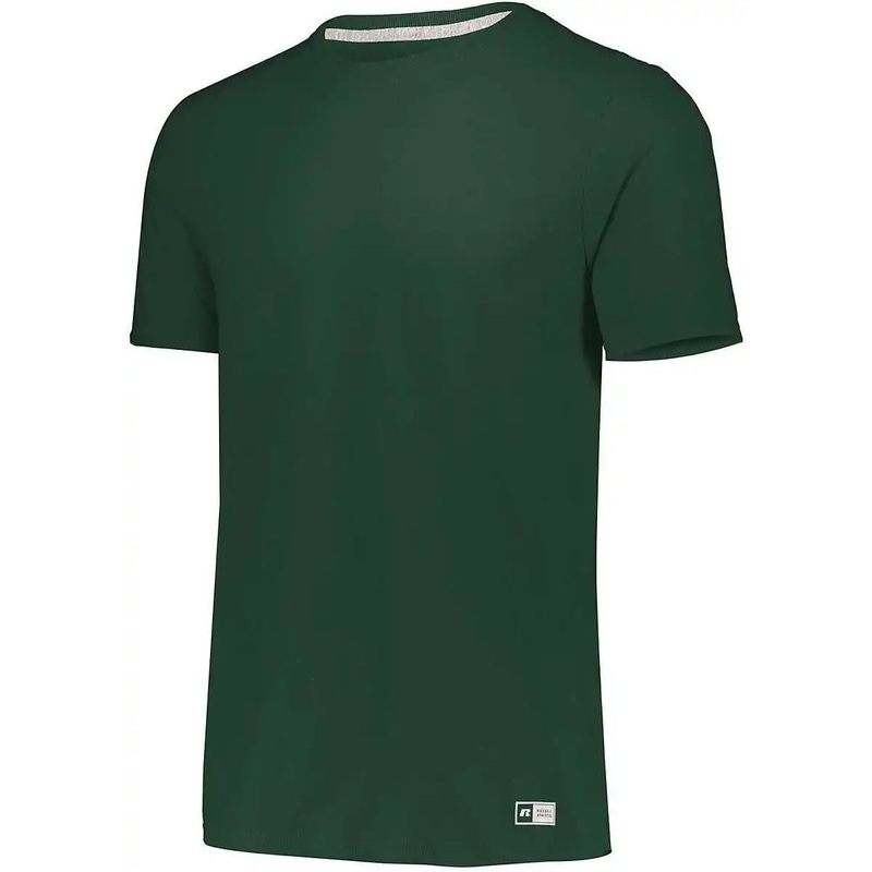 Russell 64STTM Essential Tee – Dark Green