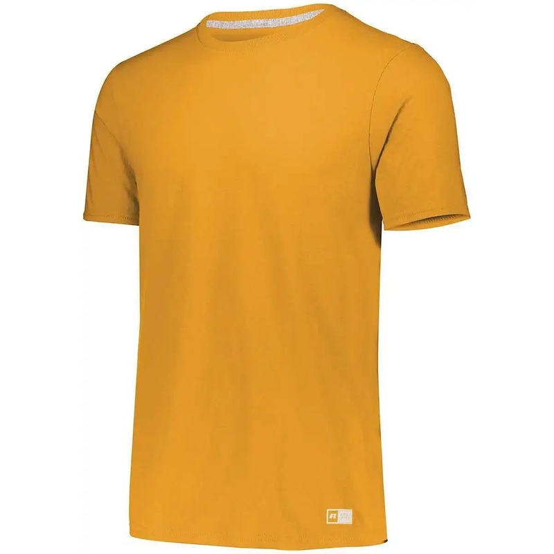 Russell 64STTM Essential Tee – Gold
