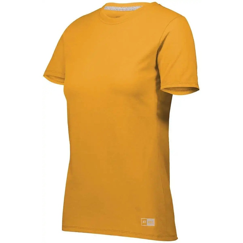 Russell 64STTX Ladies Essential Tee – Gold