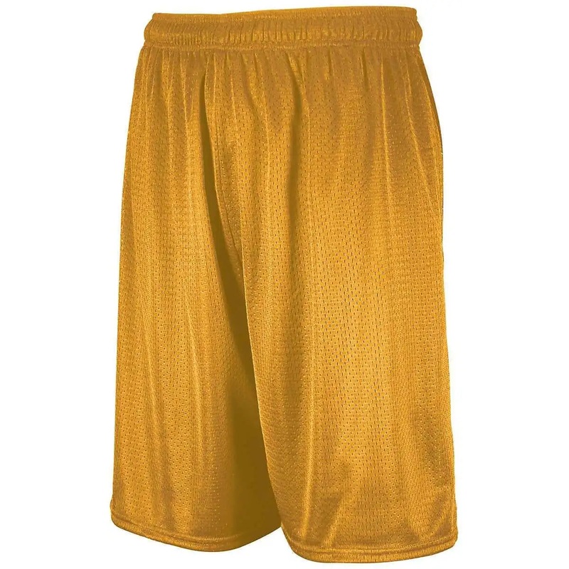 Russell 659AFM Dri-Power Mesh Shorts – Gold