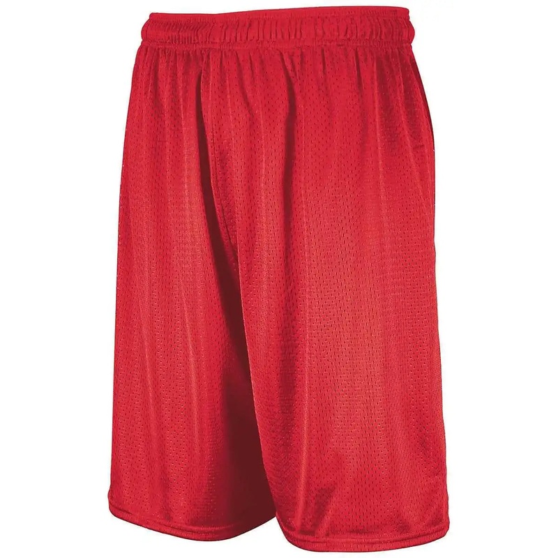 Russell 659AFM Dri-Power Mesh Shorts – True Red