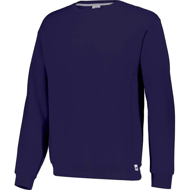 Russell 698HBM Dri-Power  Fleece Crew Sweatshirt – Purple