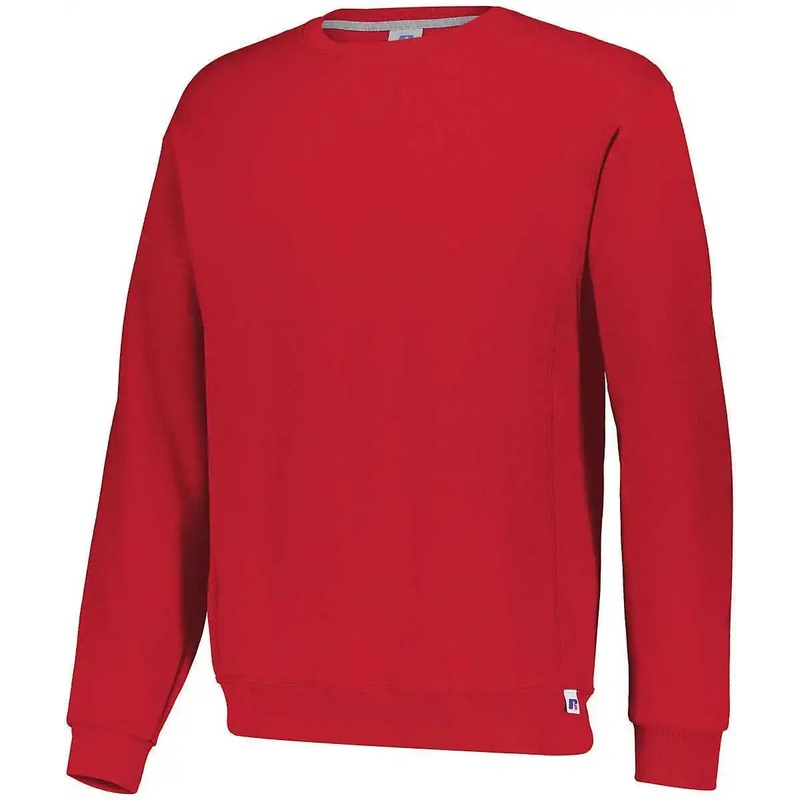 Russell 698HBM Dri-Power  Fleece Crew Sweatshirt – True Red