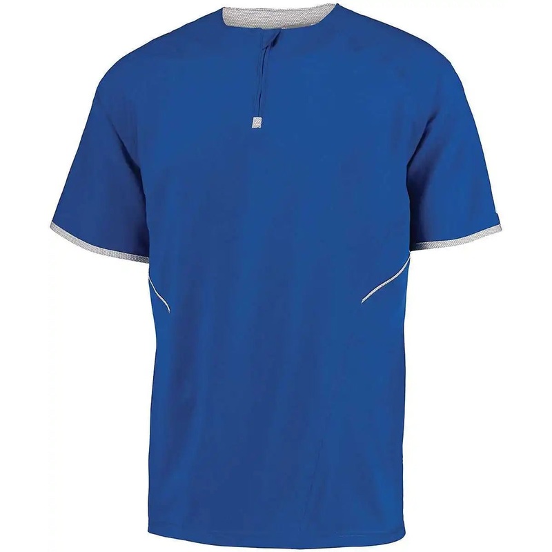 Russell 872RVB Youth Short Sleeve Pullover – Royal White