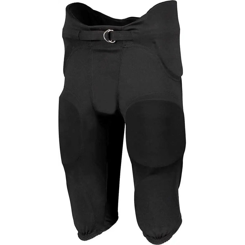 Russell F25PFW Youth Integrated 7-Piece Pad Pant – Black
