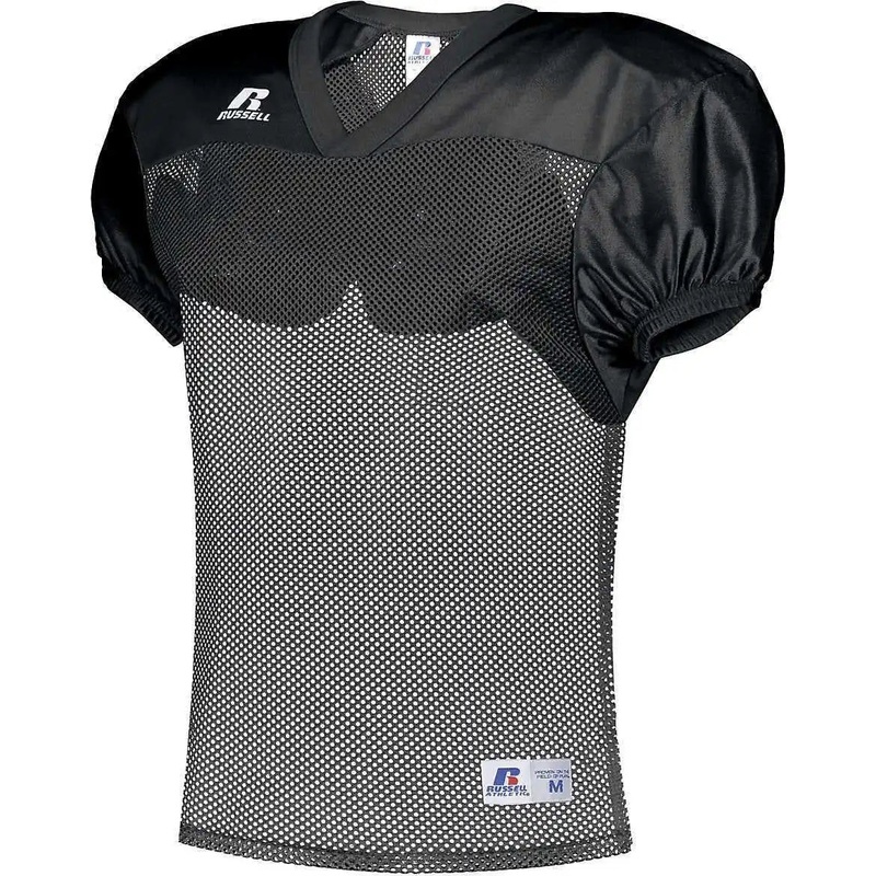 Russell S096BM Stock Practice Jersey – Black