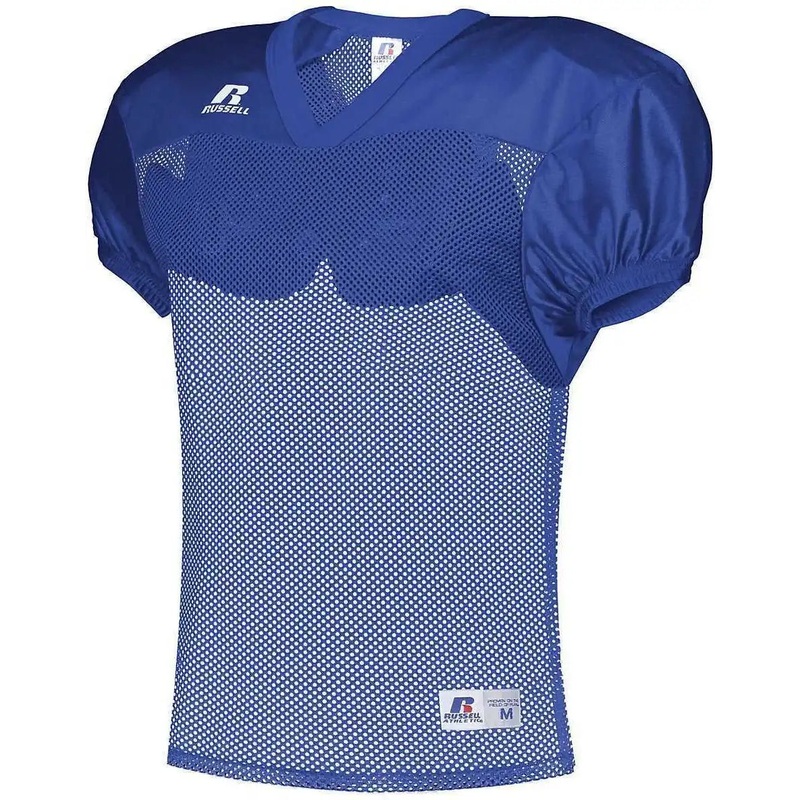 Russell S096BM Stock Practice Jersey – Royal