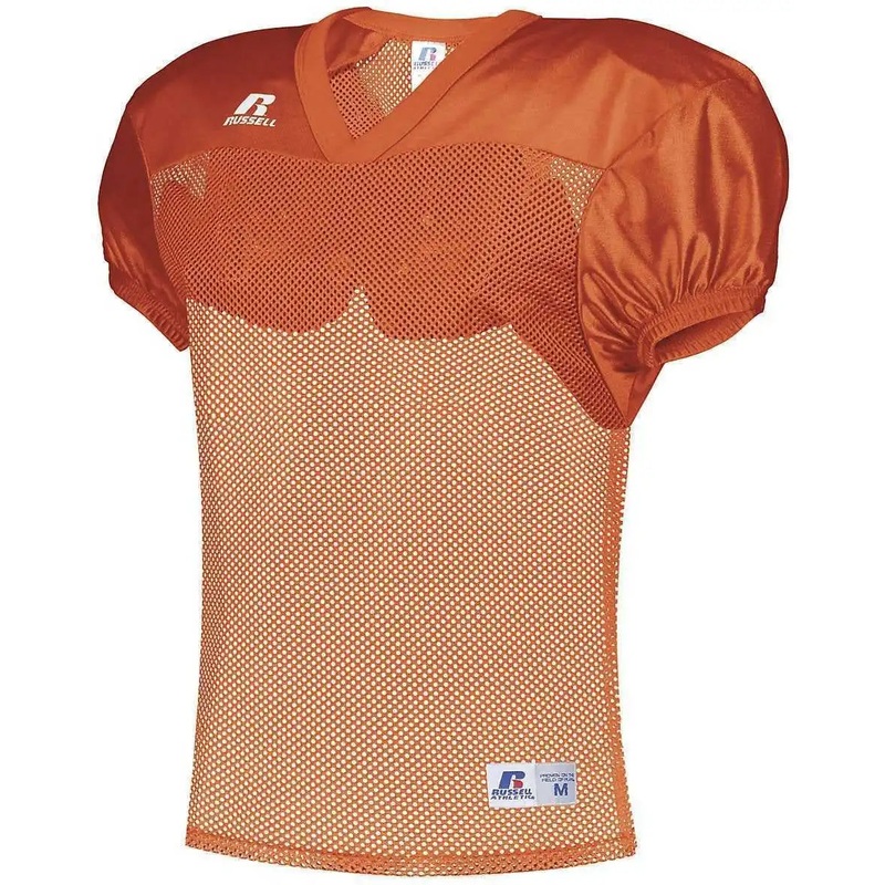 Russell S096BW Youth Stock Practice Jersey – Burnt Orange