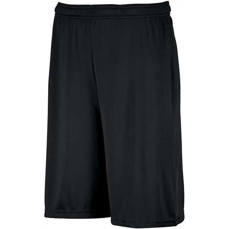 Russell TS7X2B Youth Dri-Power Essential Performance Shorts With Pockets – Black