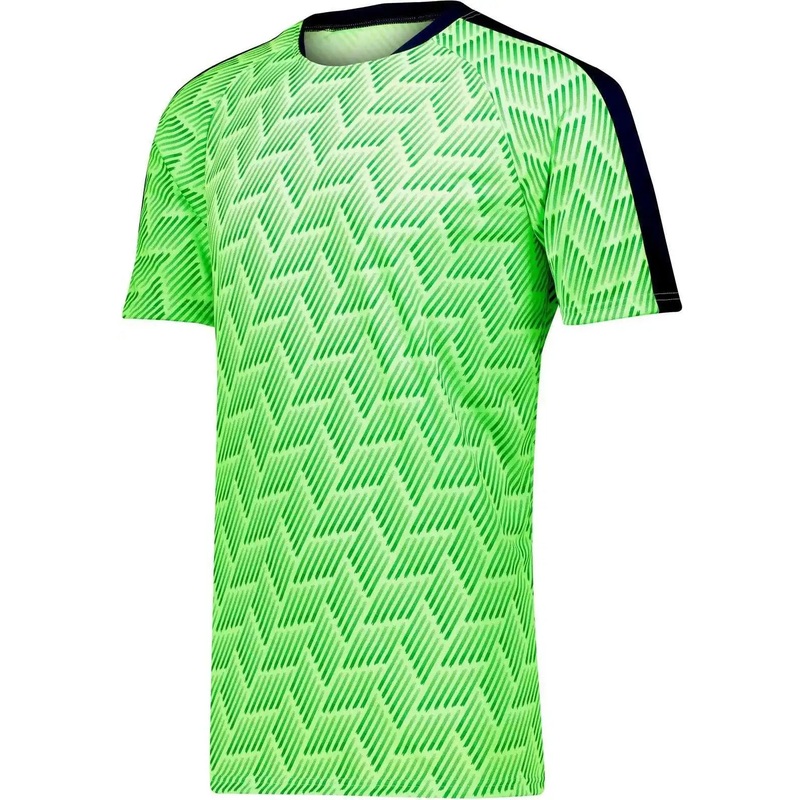 High Five 322980 Hypervolt Jersey – Lime Print Navy