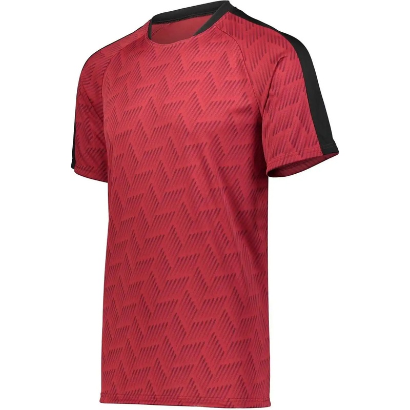 High Five 322980 Hypervolt Jersey – Maroon Print Black